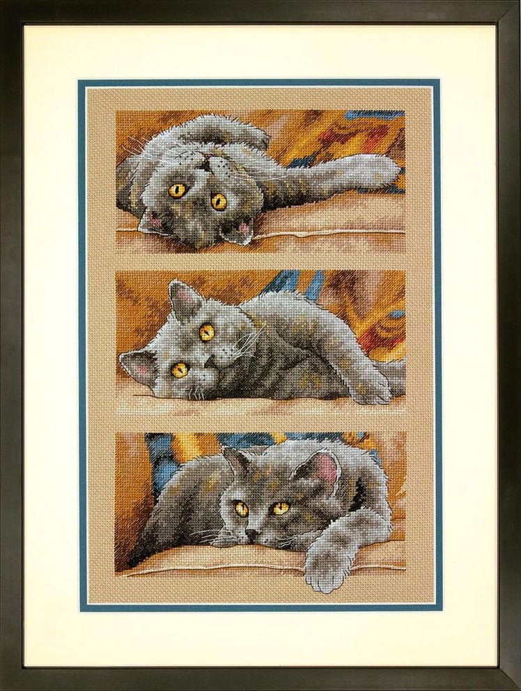 Max the Cat - 70-35301 Dimensions - Cross Stitch Kit