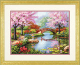 Cross Stitch Kit - Japanese Garden - Dimensions Gold Collection 70-35313