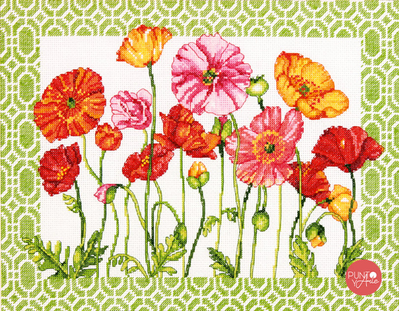 Poppies - 70-35350 Dimensions - Cross Stitch Kit