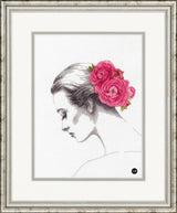 FLORAL PORTRAIT - 70-35379 Dimensions - Kit de punto de cruz