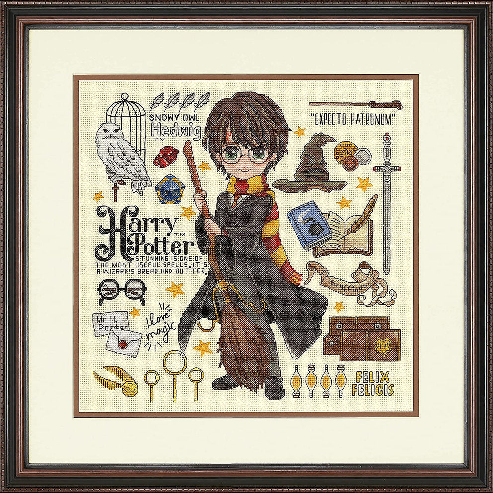 Magical Design. Harry Potter - 70-35416 Dimensions - Kit de punto de cruz