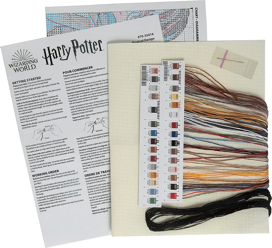 Magical Design. Harry Potter - 70-35416 Dimensions - Kit de punto de cruz