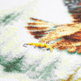 Kit de punto de cruz Magic Needle 70-48 Above the World con águila, 26 x 26 cm