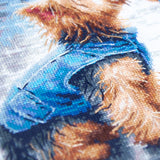 Kit de punto de cruz Magic Needle 70-51 First Friend con perro en invierno