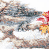 Kit de punto de cruz Magic Needle 70-54 First Autumn con búho
