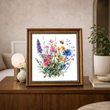 Kit de punto de cruz Magic Needle 70-59 Summer Palette con flores silvestres y abeja