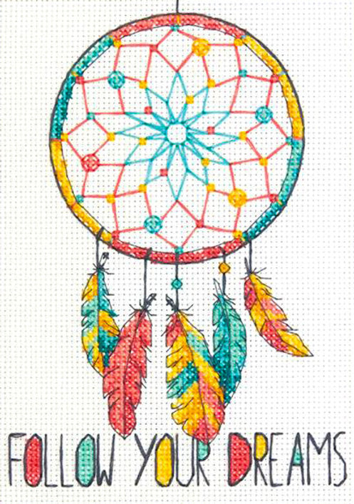 Dreamcatcher - 70-65158 Dimensions - Kit de point de croix