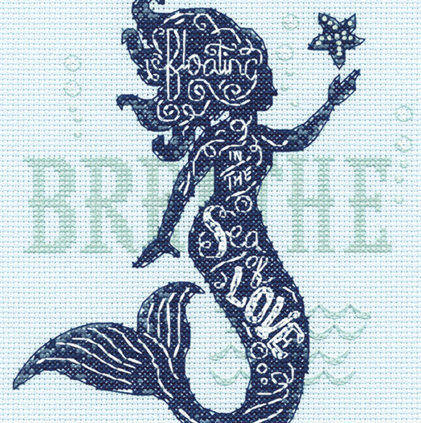 Mermaid Song - 70-65182 Dimensions - Cross Stitch Kit