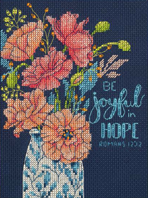 Cheerful Floral - 70-65221 Dimensions - Cross Stitch Kit