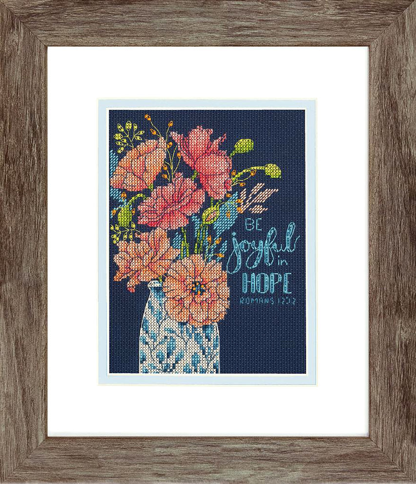 Cheerful Floral - 70-65221 Dimensions - Cross Stitch Kit