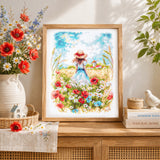 Magic Needle 70-65 Pleno Verano – Kit de Punto de Cruz Contado 19 x 26 cm