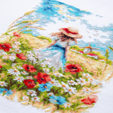 Magic Needle 70-65 Pleno Verano – Kit de Punto de Cruz Contado 19 x 26 cm
