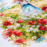 Magic Needle 70-65 Pleno Verano – Kit de Punto de Cruz Contado 19 x 26 cm