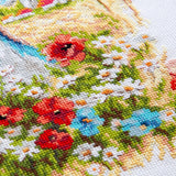 Magic Needle 70-65 Pleno Verano – Kit de Punto de Cruz Contado 19 x 26 cm