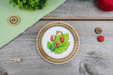 Bordado en madera MP Studia SO-133 – Miniatura “Bayas de verano: Fresas silvestres”