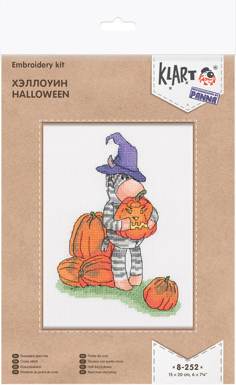 Halloween - Klart - Cross stitch kit 8-252
