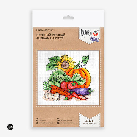 Autumn Harvest - Klart - Cross Stitch Kit 8-264