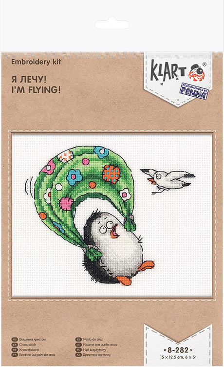I am flying! - 8-282 Klart - Cross stitch kit