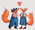 Klart 8-539 A Pair of Foxes