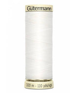 800 White Gütermann Sew-All Sewing Thread 100 m