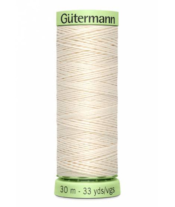 802 Gütermann Top Stitch Twisted Thread - 30 meter spool
