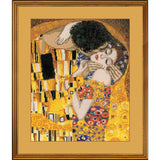 Kit de Punto de Cruz Riolis 1170 – The Kiss según la obra de G. Klimt