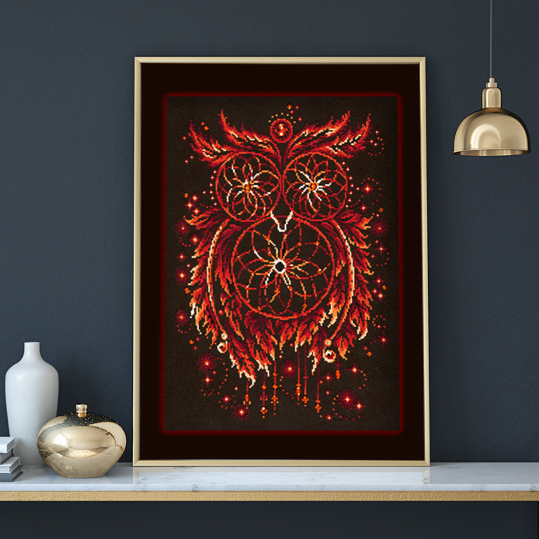 88-11 Flames of the soul. Magic Needle Cross Stitch Kit