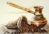 880 The smell of coffee - OVEN - Cross stitch kit