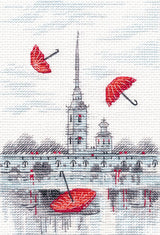 Kit de point de croix "Croquis - 6" 1628