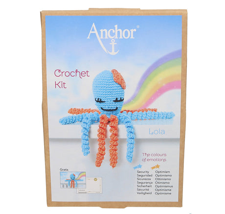 A28OCTO Octopus - Anchor - AMIGURUMIS KIT