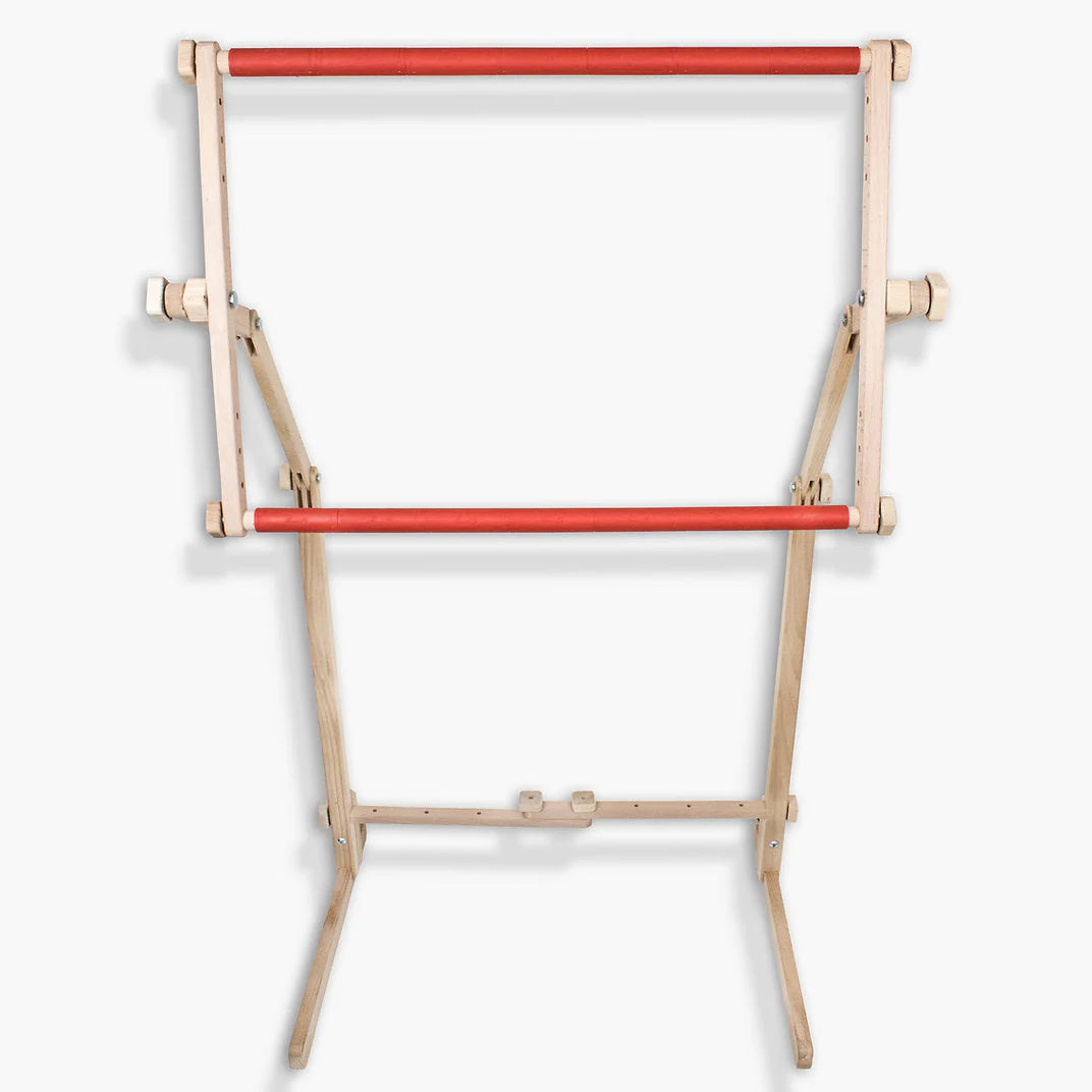 Luca-S Floor Stand and Square Frame - Facilitate Your Passion for Cross Stitch