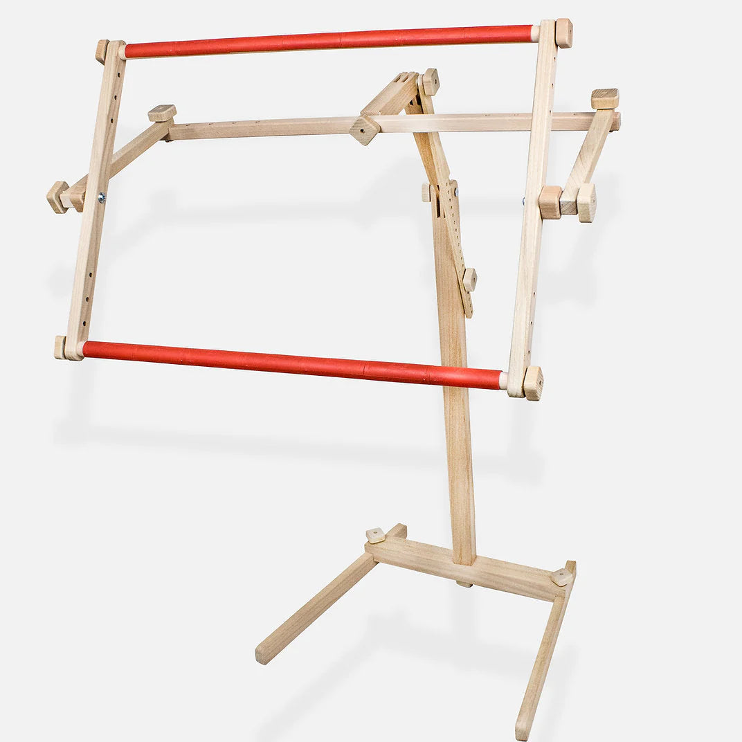 Luca-S Hoop Stand with Rotating Hoop - Ideal for Cross Stitch and Embroidery