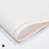 3270/100 Brittney Lugana Fabric 28 ct. White ZWEIGART cross stitch fabric