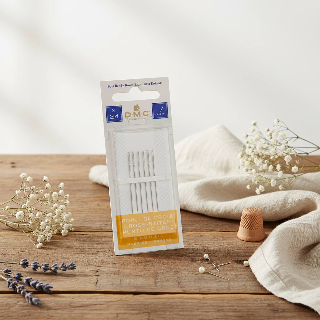 Agujas para Punto de Cruz sin punta - Nr.24 - DMC