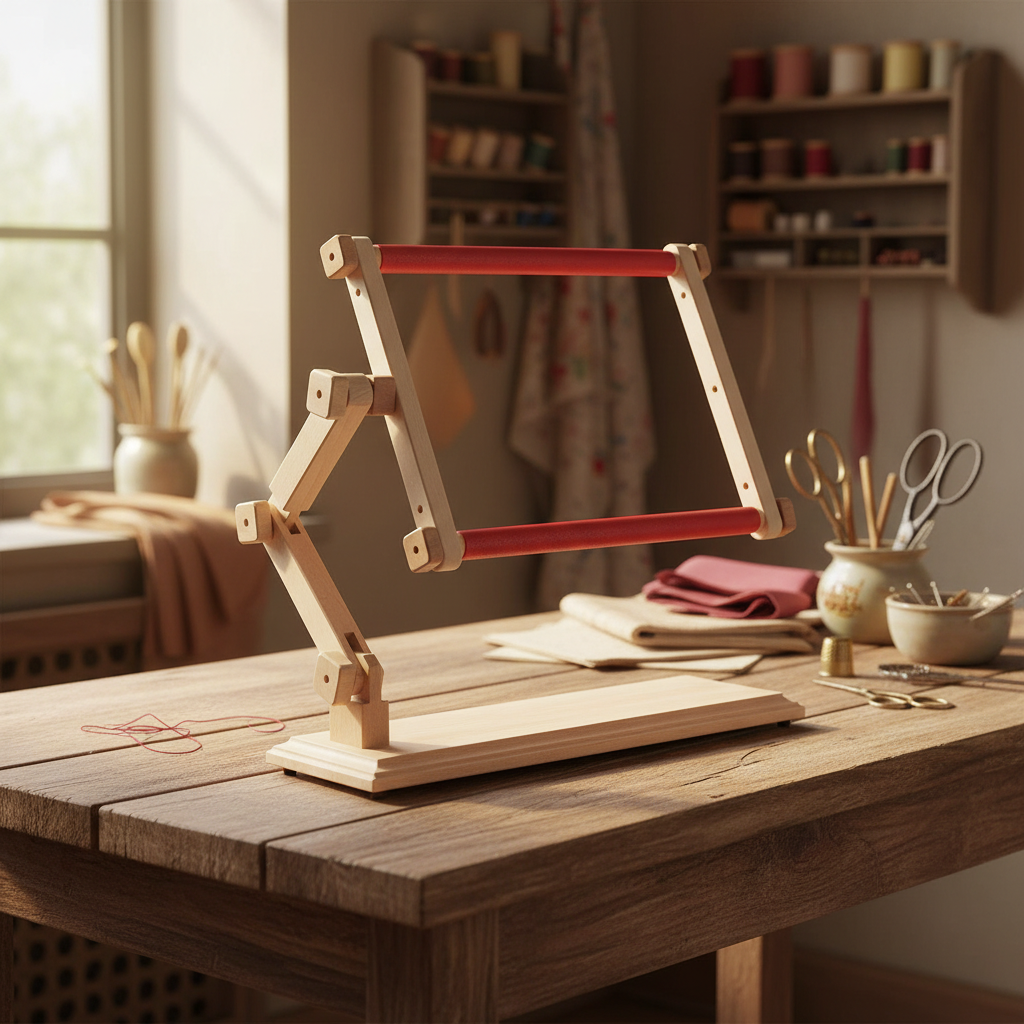 Bastidor Cuadrado Luca-S con Soporte de Mesa