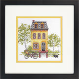 Cross Stitch Kit "Little Yellow House" 70-65226 by Dimensions Gold Petites