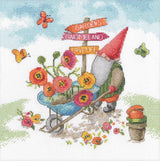 Cross Stitch Kit "Garden Gnome" 70-35441 by Dimensions