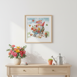 Cross Stitch Kit "Garden Gnome" 70-35441 by Dimensions