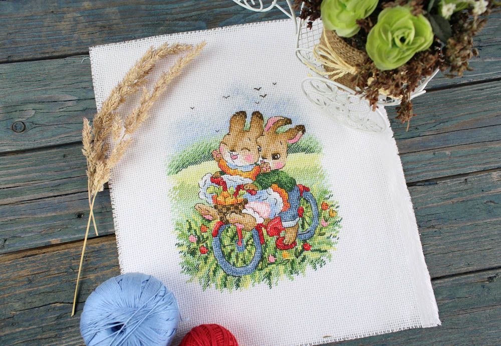 Cross stitch kit "With the Wind" SM-767 MP Studio