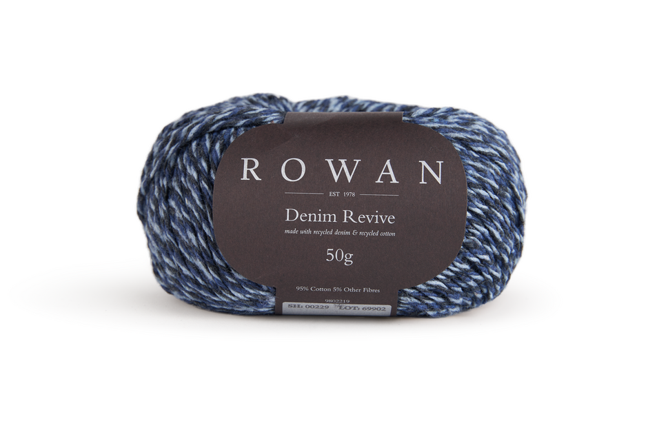 Rowan Denim Revive - Coton recyclé pour un tissu durable et élégant