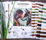 Kit de Punto de Cruz LetiStitch – L9948 Soulbond