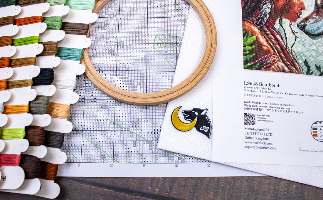 Kit de Punto de Cruz LetiStitch – L9948 Soulbond