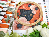 Kit de broderie au point de croix LetiStitch – L9949 Yeux de pavot