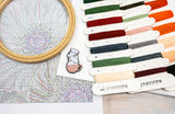 Kit de broderie au point de croix LetiStitch – L9949 Yeux de pavot