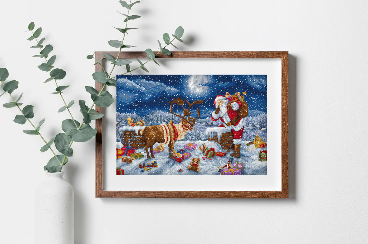 Kit de Punto de Cruz Letistitch - Silent Night Gift L9958