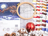 Kit de Punto de Cruz Letistitch - Christmas Eve Flight L9959