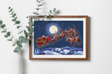 Kit de Punto de Cruz Letistitch - Christmas Eve Flight L9959