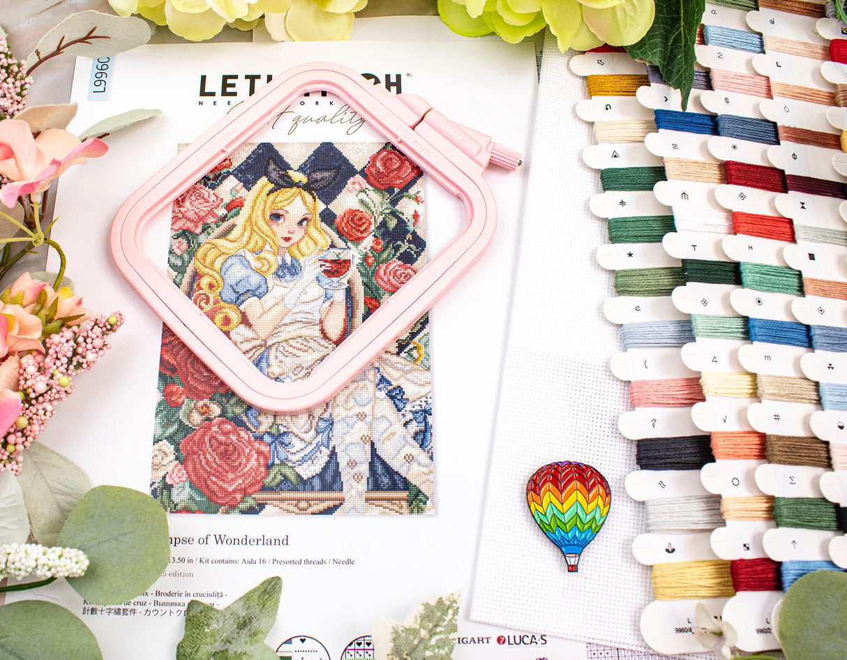 Kit de Punto de Cruz Letistitch - A Glimpse of Wonderland L9960