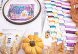 Kit de Punto de Cruz Letistitch - Pumpkin Latte Nights L9962