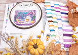 Kit de Punto de Cruz Letistitch - Pumpkin Latte Nights L9962